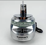 Cuisinart Mini-prep Plus Cup Food Processor DLC-4CHB Base Only Tested!. Fixed Price $17.99.