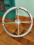 Hobart 9" Pelican ML-016225-0000Z Shred Plate Holder Assembly #12 Hub Euc. Fixed Price $275.00.