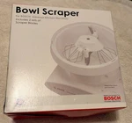 Bowl Scraper For Bosch Universal Kitchen Machines New Open Box. Fixed Price $21.95.