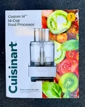 Cuisinart Custom 14-CUP Food Processor, Brushed Stainless Steel DFP-14BCNY New. Fixed Price $195.00.