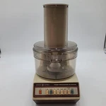 Vtg General Electric Food Processor Works Perfectly! D1FP2-4202. Fixed Price $24.99.