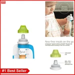 Baby Food Storage Snack Spout Attachments 2 Pack Reusable Leak Proof Cap. Fixed Price $26.99.