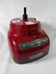 Kitchenaid Food Processor Red Motor Base KFP1333ER0 Low/high/pulse Tested. Fixed Price $44.99.