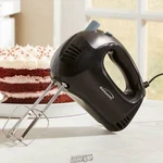 Brentwood Electric Hand Mixer Lightweight 5 Speed Black Steel Durable Beaters. Fixed Price $19.54.