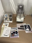 Cuisinart Deluxe Food Processor DFP-11TX Tested Working White. Fixed Price $84.99.