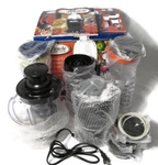 Koolatron SL380E Black Miracle Mixer Smoothie Blender Food Fruit 19 Pieces. Fixed Price $46.89.