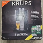 Krups Beertender B95 Draught Dispenser Silver For Heineken Kegs. Fixed Price $275.00.