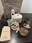 Vintage New Moulinex Regal La Machine Iii V616 Food Processor Mixer Box Usa. Fixed Price $91.00.