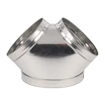 New Durable Bull Head Wye Galvanized Steel 16 In. To Ez Install. Fixed Price $119.69.