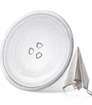 New Mfjuns Small 9.6" Microwave Glass Turntable Plate Replacement & Dish Cloth. Fixed Price $7.99.