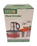 Spztjk Electric Meat Grinder Vegetable Chopper Food Processor 3-SPEED New. Fixed Price $23.00.