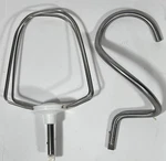 Vintage Braun Stand Mixer KM32 Attachments Whisk Dough Hook. Fixed Price $19.99.