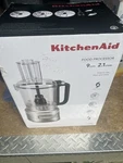 Kitchenaid Cup Food Processor W All Attachments KFP0919CU Tested. Fixed Price $99.95.
