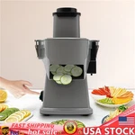 Food Processor Commercial Vegetable Fruit Cutting Shredding Slicing Machine 110V. Fixed Price $410.72.
