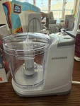 Nib Electric Food Chopper, Sylvania #467705, 3-CUP Capacity, 135 Watts HL-2129-1. Fixed Price $13.75.