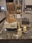 Cuisinart DLC-7 Super Food Processor W/ Accessories Japan Vintage 8 Discs. Fixed Price $175.00.