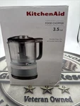 Kitchenaid KFC3516MF 3.5 Cup Food Chopper, Matte Fog Blue Used W/ Box -tested!. Fixed Price $38.99.