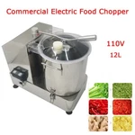 12L Commercial Food Processor Vegetable Chopper 110V Multi-function Meat Grinder. Fixed Price $775.32.