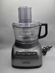 Kitchenaid KFP0711CU 7-CUP Food Processor Contour Silver W/ Attachments. Fixed Price $65.99.