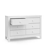 Stork Craft Usa Graco Noah 6-DRAWER Engineered Wood Double Dresser White. Fixed Price $320.48.