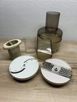 1980S Oster Regency Kitchen Center Food Processor Attachment With 2 Shred Blades. Fixed Price $23.50.