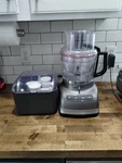 Kitchenaid Architect Silver Food Processor KFP1133ACS + Attachments Works Great. Fixed Price $85.00.