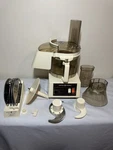 Vintage Food Processor Supreme Compete With Accessories. Tested. Fixed Price $65.00.
