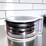 Cuisinart Dlc-dh/dhc White Blade Holder Caddy + 3 Discs. Fixed Price $18.50.