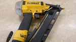 (MA2) Dewalt DWFP72155 Angle Finish Nailer - Yellow/black. Fixed Price $74.99.