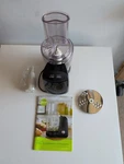 Food Network 3 Cup Mini Processor/chopper Complete Set Box. Fixed Price $25.00.