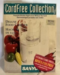 Sanyo Cordfree Collection Deluxe Food Processor Chopper 2 Cup Nib Vintage. Fixed Price $19.99.