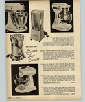 1957 Paper Ad Deluxe Electric Food Mixer 3 Models. Fixed Price $7.98.