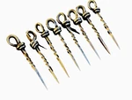Food Pricker Viking Cutlery Stainless Steel Skewers Medieval Kitchen Set Of 6. Fixed Price $69.00.