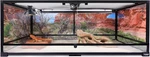 Extra-long 48X24X18 Terrarium By Carolina Custom Cages Easy Assembly. Fixed Price $666.99.