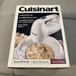 Cuisinart Smart Power Speed Electronic Hand Mixer HTM-3 New Box GB-HTM3. Fixed Price $37.95.