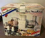 Moulinex The Kitchen Machine Four Appliances One Model 9891190 Food Processor. Fixed Price $79.99.