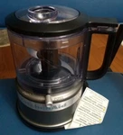 Kitchenaid KFC3516QC 3.5 Cup Food Chopper - Grey. Fixed Price $29.00.