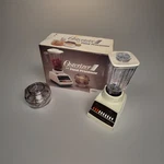 Vintage Osterizer Liquefier-blender + Food Processor 890-86 White 1987. Fixed Price $79.99.