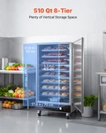 8-TIER Commercial Electric Hot Box Food Warmer Cabinet Ss. Fixed Price $1405.99.