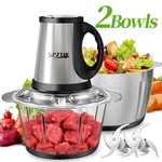 Spztjk 2L Baby Food Processor & Meat Grinder With Free Blades Bowls. Fixed Price $63.49.