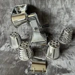 Food Processor Jet-o-matic Cuisine-o-matic Saladmaster Stainless Beautiful Shape. Fixed Price $79.00.