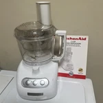 Kitchenaid KFP740 WH1 Food Processor 9-CUP W/ Bowl, Blades, Manual Fast Shipping. Fixed Price $79.99.