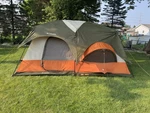 Discontinued Columbia Cougar Flats Ii Tent 2 Cabin 8-PERSON Camping W Carry Bag. Fixed Price $170.00.