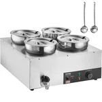 Vevor Commercial Soup Warmer Station With 4*7.4QT Pot Kettle. Fixed Price $205.99.