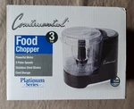 Continental Platinum Series 3 Cup Food Chopper - New Box. Fixed Price $25.00.
