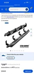 Tyger Armor Running Boards Side Steps. Fixed Price $300.00.