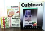 Vtg Cuisinart Classic Food Processor DLC-10C DLC-155 Whisk DLC-870 Discs Usa. Fixed Price $156.75.