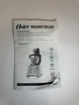 Oster Food Processor 14-CUP FPSTFP4263-DFL Manual Only. Fixed Price $9.90.