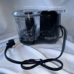 Black+decker Mini Food Processor HC300BC Electric Chopper Plastic Bowl. Fixed Price $12.00.