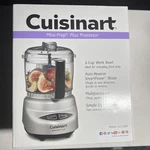 Cuisinart Mini-prep Plus Food Processor Brushed Chrome. Fixed Price $50.00.